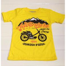 Kaos anak Adventure Yellow 2 y