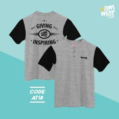 Kaos Anak Muslim - Giving Inspiring AT 18 (Size XS, S - XXL)