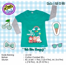 KAOS ANAK MUSLIM UKURAN XS
