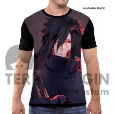 KAOS BAJU DISTRO ANIME NARUTO FULLPRINT PREMIUM MADARA BACK