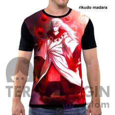 KAOS BAJU DISTRO ANIME NARUTO FULLPRINT PREMIUM RIKUDOU MADARA