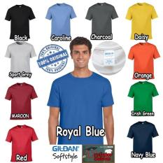 Kaos Baju Gildan Softstyle Colour 63000 Warna Original GROSIR XXL - H0b3mq