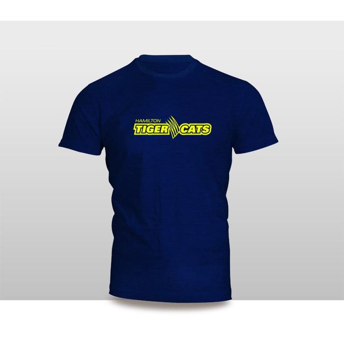 Kaos Baju Pakaian Hamilton Tiger Cats Wordmark Logo 1 ( 1990 - 2004)