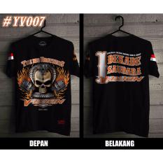 Kaos Baju Yamaha Vixion Bikers Motor YV007 BONUS Stiker Merch