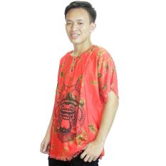 Kaos Bali Batik, Kaos Santai, Baju Tidur, Atasan Pria (KPT001-A)