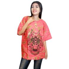 Kaos Bali Batik, Kaos Santai, Baju Tidur, Atasan Wanita (KPT001-09) Batik Alhadi