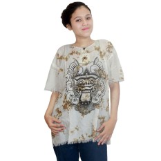 Kaos Bali Batik, Kaos Santai, Baju Tidur, Atasan Wanita (KPT001-10) Batik Alhadi