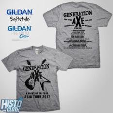 Kaos Band Rock Metal Generation Axe Asia Tour 2017 - GAXE5 REQ SG