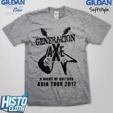Kaos Band Rock Metal Generation Axe Asia Tour 2017 - GAXE5 SG