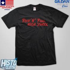 Kaos Band Rock Ramones Rock N Roll High School - RAM24 BK