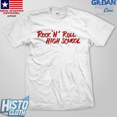 Kaos Band Rock Ramones Rock N Roll High School - RAM24 WH