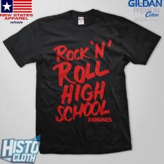 Kaos Band Rock Ramones Rock N Roll High School - RAM25 BK