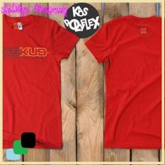 Kaos Cotton Distro TSHIRT KASKUS WARNA HITAM POLYFLEX