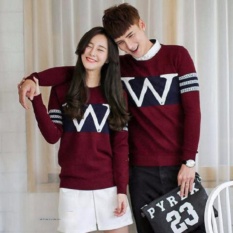 Kaos Couple Lengan Panjang Baju Couple Kaos Kapel Baju Kembar Samaan Pacaran