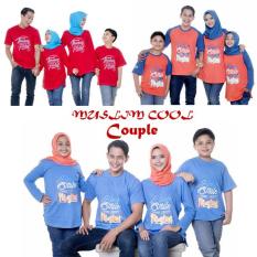 Kaos Couple Muslim Cool Anak Cowo Size 1-6 tahun Baju Anak Muslim