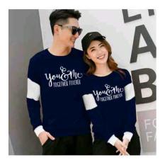 UC Couple Kaos / Tshirt Polos / Sweater Couple Moose / Sweater Polos / Kaos Pria Wanita (CP reverfo) 2L - Navy D3C