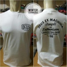 KAOS DEUS EX MACHINA TEMPLE(S-M-L-XL) WARNA PUTIH