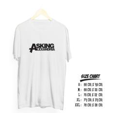 Kaos distro band emo asking alexandria cotton combed 30s