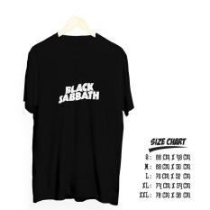 Kaos distro band metal blacksabat cotton combed 30s premium