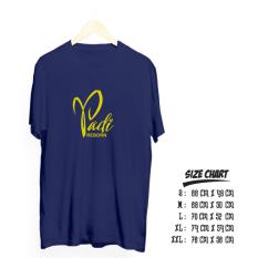 kaos distro band padi cotton combed 30s