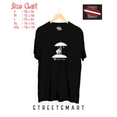 Kaos distro band payung teduh 2 cotton combed 30s hitam