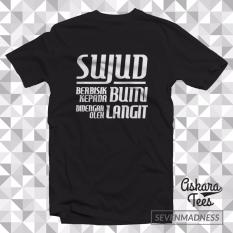 Kaos Distro Pria / Wanita Dakwah Islam Muslim - Sujud