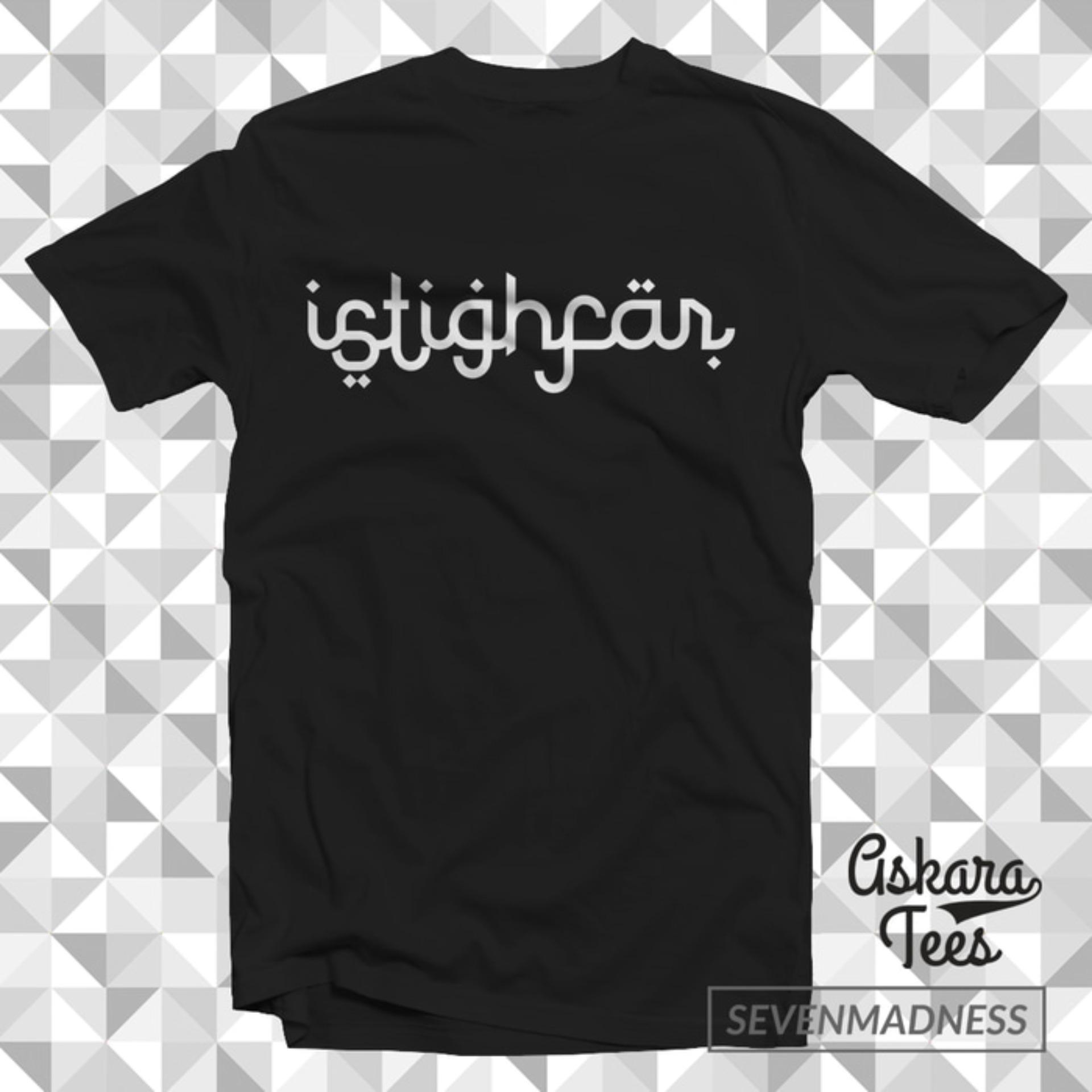 Kaos Distro Pria / Wanita Dakwah Islam Muslim - Istighfar