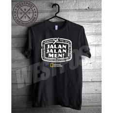KAOS DISTRO JALAN JALAN MEN NATIONAL GEOGRAPHIC TERBARU