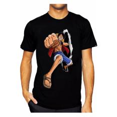 Kaos Distro kaos 3d kaos pria kaos superhero cartoon polos LOP Run - Hitam