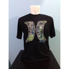 Hurley Kaos Distro / Kaos Surfing / Kaos Casual Pria / T-shirt Casual Pria Hurley 2 Hitam