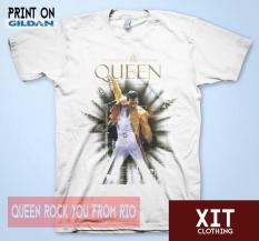 Kaos Distro Musik Queen Rock You From Rio