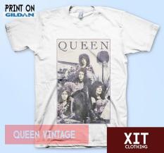 Kaos Distro Musik Queen Vintage
