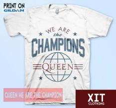 Kaos Distro Musik Queen We Are The Champion