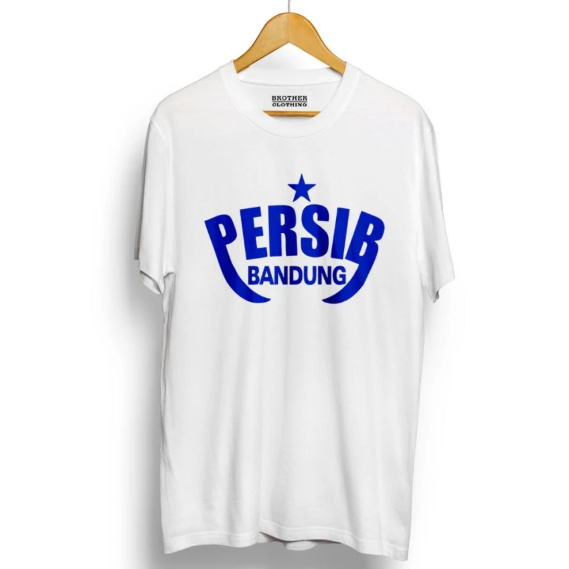 Kaos Distro PERSIB BANDUNG T-Shirt - White Premium