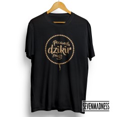 Kaos Distro Pria / Wanita Dakwah Islam Muslim - Pecandu Dzikir Pagi