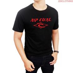 Kaos Distro Ripcurl - Black Tshirt Ripcurl Premium 2diclothing