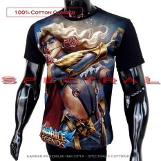Spectral - Kaos Mobile Legend LANCELOT MAWAR T-Shirt Distro Fashion Cotton Combed 30s Pria Wanita Cewe Cowo Baju 3D Terbaru Kekinian Jaman Animasi Gambar Legends MobileLegend Polos Lengan Bagus Keren Bandung Murah Anime Kartun Superhero Atasan Pakaian