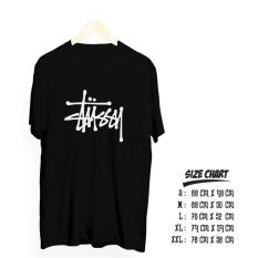 Kaos distro stussi cotton combed 30s good quality