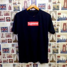 Kaos Distro T-Shirt Distro Fashion 100% Soft Spandex Krayon Kaos Pria Kaos Fashion Baju Distro T - Shirt Gambar Supreme Kartun Marvel Sablon Plastisol Atasan Pria Wanita Katun Simple Keren Cowo Cewe Pakaian Distro - Kaos Hitam