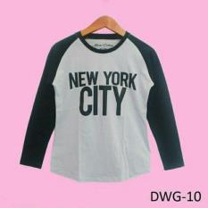 Kaos Distro Wanita Dewasa Lengan Panjang Motif New York – DWG10