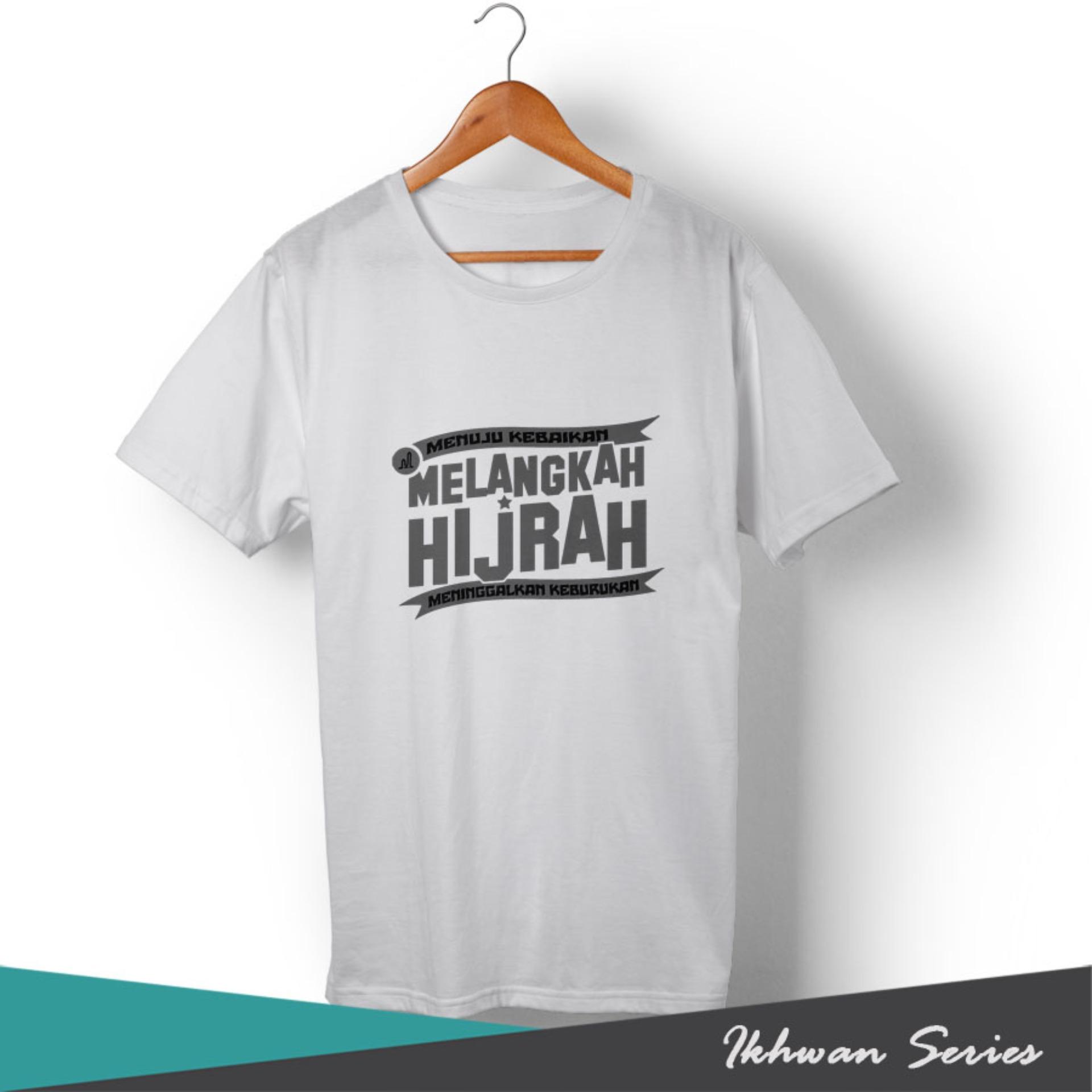 Kaos Distro/Kaos Dakwah/Kaos Muslim - Melangkah Hijrah