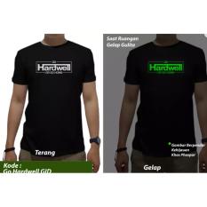 Kaos DJ Iam Hardwell Or Go Home GID Glow In Dark DWP 2017 EDM RAVE Party Baju Distro Cowok Tshirt Pria