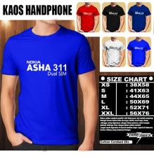 Kaos Gadget HP Distro Baju T-Shirt Handphone Handphone NOKIA ASHA 311