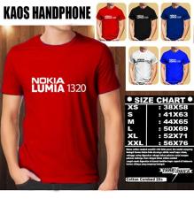 Kaos Gadget HP Distro Baju T-Shirt Handphone Handphone NOKIA LUMIA 1320
