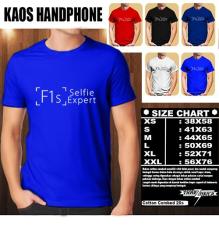 Kaos Gadget HP Distro Baju T-Shirt Handphone Handphone OPPO F1S LOGO FONT