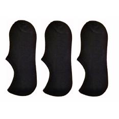 Kaos Kaki Pria Hidden Socks Hitam-Invisble Socks berpori -1 pasang