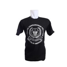 Kaos Katun Paspampres Oblong Katun Sablon Pasukan Pengaman Presiden - Icooss