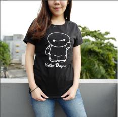 Kaos kekinian /Supplier Kaos murah/Fashion wanita motif Hello Baymax B