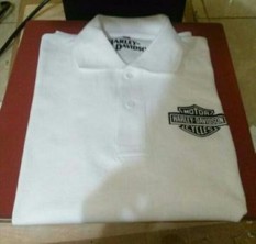 Kaos Kerah Polo Shirt Harley Davidson Simple Dan Elegant
