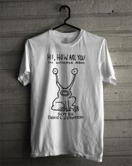 KAOS Kurt Cobain White Tees Nirvana Band